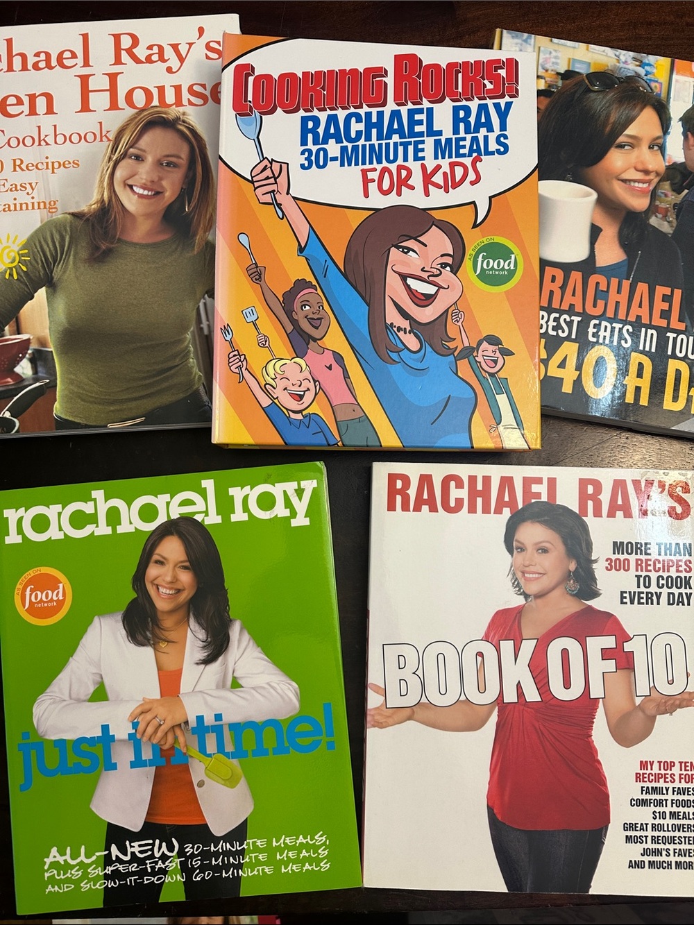 Rachel Ray Cookbook Collection - Set of 5 Cook Books